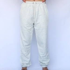 Marl Grey Jogger pants (cozy and soft)